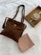 Сумка Miu Miu Joie Suede Bag in Brown 414 фото 5