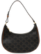 Сумка Celine Medium Ava Shoulder Bag in Triomphe Canvas and Calfskin Leather Brown/Tan 0308 фото 1