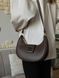Cумка Miu Miu Leather Hobo Bag in Brown 99528 фото 10