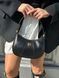 Cумка Pinko Fine Grain Leather Hobo Bag Black 99310 фото 9