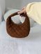 Сумка Saint Laurent Icarino In Quilted Suede Caramel Cognac 0191 фото 4