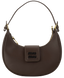Cумка Miu Miu Leather Hobo Bag in Brown 99528 фото 1