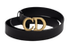 Ремінь Dior Saddle Belt Black Ultrasmooth Calfskin Gold 66136 фото 1