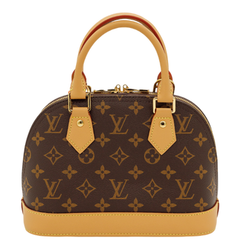 Сумка Louis Vuitton Alma BB in Brown Monogram Coated Canvas/Gold Hardware 99187 фото