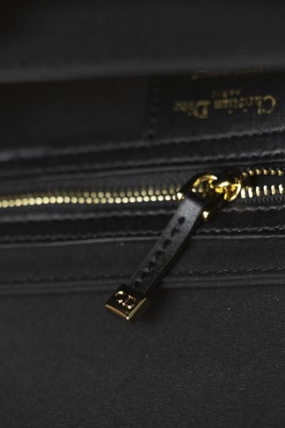 Сумка Dior 30 Montaigne Avenue Bag in Black Calfskin 0337 фото