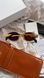Сонцезахисні окуляри Celine Triomphe Metal 01 Oval Sunglasses CL40235U Gold/Brown 4312 фото 6