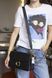 Сумка Coach Chain Tabby Shoulder Bag 26 in Leather Black/Brass Hardware 0542 фото 3