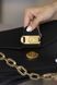Сумка Coach Chain Tabby Shoulder Bag 26 in Leather Black/Brass Hardware 0542 фото 7