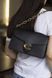 Сумка Coach Chain Tabby Shoulder Bag 26 in Leather Black/Brass Hardware 0542 фото 4