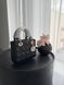 Сумка Christian Dior Small Lady Dior My ABCDior Bag in Black Cannage Lambskin/Gold Hardware 434 фото 5