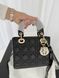 Сумка Christian Dior Small Lady Dior My ABCDior Bag in Black Cannage Lambskin/Gold Hardware 434 фото 6