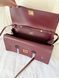 Сумка Balenciaga Bel Air Small Clutch in Burgundy Smooth Calfskin/Aged-Gold Hardware 501 фото 9