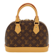 Сумка Louis Vuitton Alma BB in Brown Monogram Coated Canvas/Gold Hardware 99187 фото 1