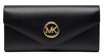 Гаманець Michael Kors Large Wallet Smooth Skin Black 88180 фото
