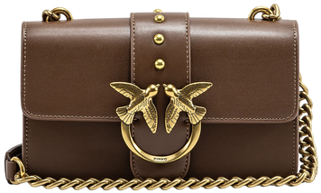 Сумка Pinko Mini Love Bag One Simply Brown/Gold 9757 фото