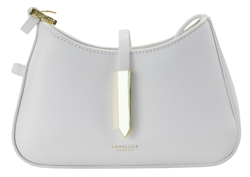 Сумка DeMellier The Tokyo Shoulder Bag in Smooth Leather White 0517 фото