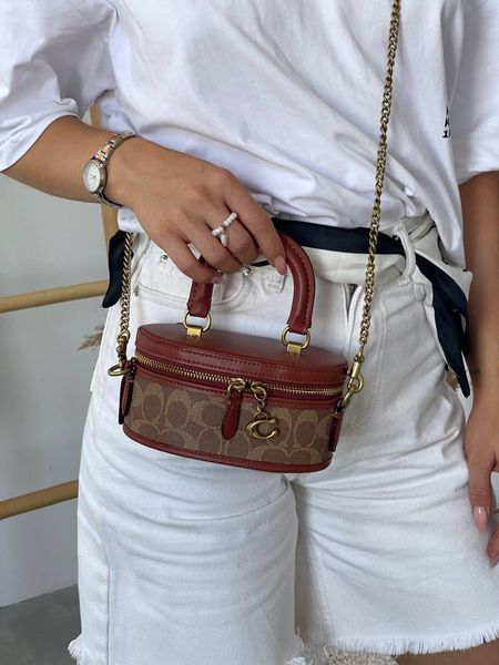 Сумка Coach Trail 17 Crossbody Bag In Signature Canvas 99957 фото