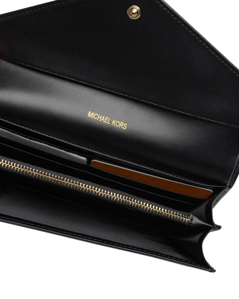 Кошелек Michael Kors Large Wallet Smooth Skin Black 88180 фото