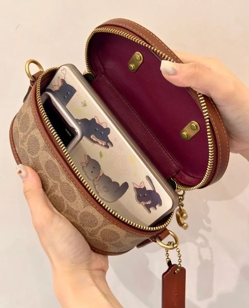Сумка Coach Trail 17 Crossbody Bag In Signature Canvas 99957 фото