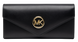 Кошелек Michael Kors Large Wallet Smooth Skin Black 88180 фото 1
