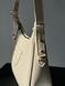 Сумка Pinko Half Moon Bag Simply Cream With Leather Buckle 99304 фото 5