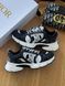 Жіночі кросівки Dior Chrono Sneaker Black/White 36 130 фото 1