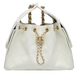 Сумка Chanel 25 Small Handbag in White Grained Calfskin & Gold-Tone Metal 164 фото 1