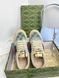Жіночі кеди Gucci Screener Sneakers in Crystal GG Canvas & Leather Premium 39 1504 фото 1