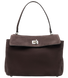 Сумка Balenciaga Rodeo Small Handbag in Brown Suede with Aged-Silver Hardware Premium 99669 фото 1