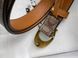 Ремінь Coach Sculpted C Buckle Belt Beige 66133 фото 5