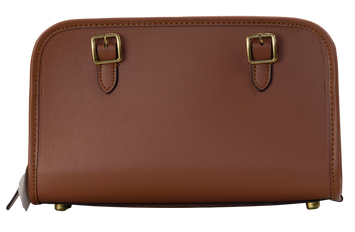 Сумка Coach Swing Zip Bag 26 in Glovetanned Leather 1941 Saddle/Brass Hardware 0543 фото