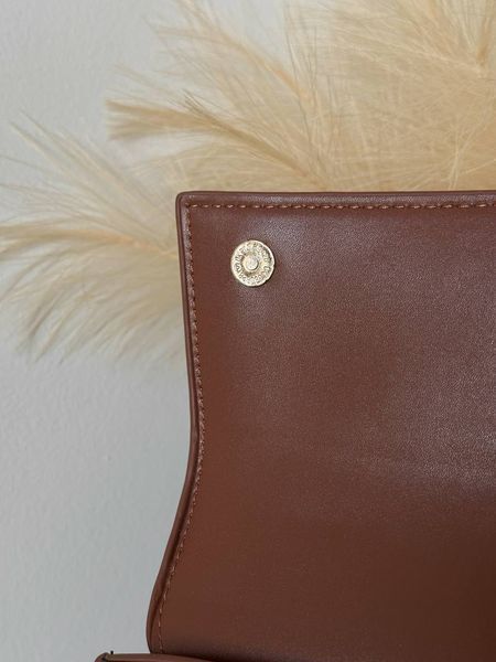 Сумка Jacquemus Le Chiquito Noeud Bag in Brown Leather 0491 фото