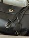 Cумка Balenciaga Rodeo Handbag Medium in Black Smooth Calfskin/Aged-Silver Hardware 0481 фото 5
