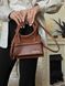 Сумка Jacquemus Le Chiquito Noeud Bag in Brown Leather 0491 фото 3