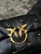 Сумка Pinko Mini Love Bag Puff Pinched Black/Gold 0048 фото 3