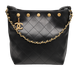 Сумка Chanel Chain Hobo Bucket Bag Black/Gold 9579 фото 2