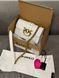 Сумка Pinko Mini Love Bag One Simply Puff White/Gold 0044 фото 6