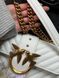 Сумка Pinko Mini Love Bag One Simply Puff White/Gold 0044 фото 5