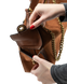 Сумка Coach Pocket Juliet 30 Bag in Honey Brown Suede/Brass Hardware 0476 фото 8