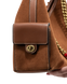 Сумка Coach Pocket Juliet 30 Bag in Honey Brown Suede/Brass Hardware 0476 фото 7