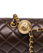 Сумка Chanel Classic 1.55 Small Single Flap in Chocolate Quilted Lambskin/Gold Hardware 240 фото 4