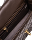 Сумка Chanel Classic 1.55 Small Single Flap in Chocolate Quilted Lambskin/Gold Hardware 240 фото 5