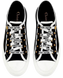 Женские кеды Dior Walk'n'Dior Low-Top Sneakers Black Canvas Premium 37 D005 фото 1