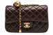 Сумка Chanel Classic 1.55 Small Single Flap in Chocolate Quilted Lambskin/Gold Hardware 240 фото 1