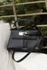 Сумка JW PEI Elise Top-Handle Bag in Black Leather/Palladium Hardware 0443 фото 4