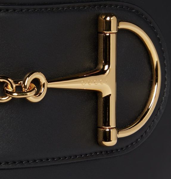 Cумка Gucci 73 Small Bucket Bag in Black Leather 05027 фото