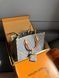 Cумка Louis Vuitton OnTheGo MM in Washed Gray Monogram Denim 76840 фото 4