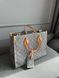 Cумка Louis Vuitton OnTheGo MM in Washed Gray Monogram Denim 76840 фото 3