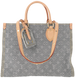 Cумка Louis Vuitton OnTheGo MM in Washed Gray Monogram Denim 76840 фото 1