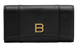 Кошелек Balenciaga Hourglass Continental Wallet Black 88168 фото 1